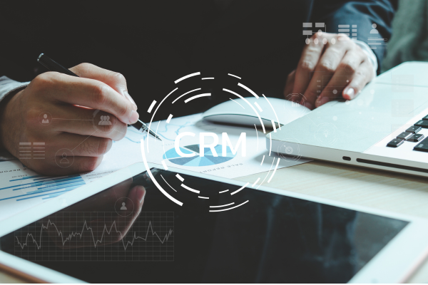 working employee in office