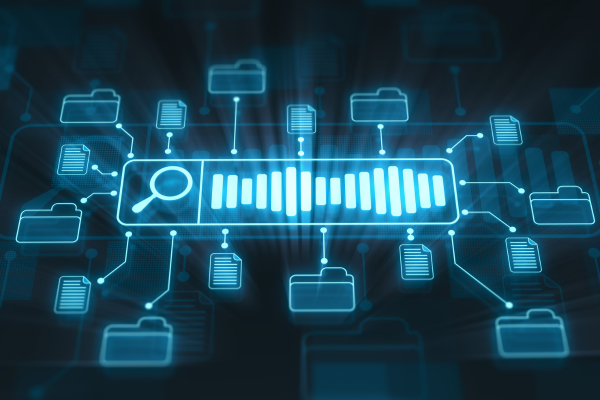 Optimized business team working efficiently within a solid structure