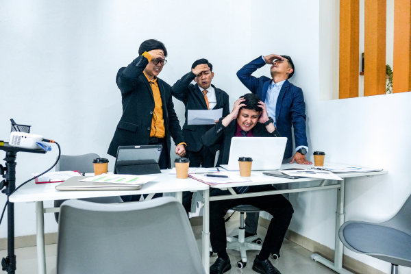 Team experiencing confusion due to lack of clear roles and direction